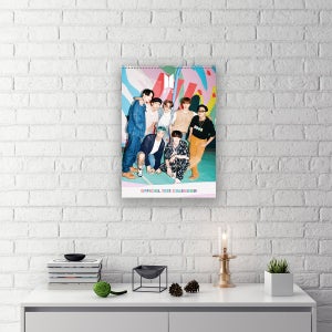 [국내배송] 2022 공식 BTS 방탄소년단 A3 벽걸이 달력