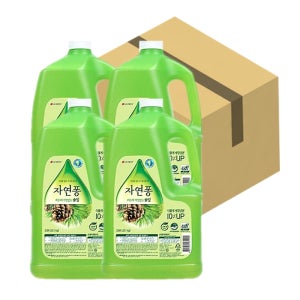 엘지생활건강 자연퐁 솔잎/오렌지 3KGX4개입(1박스) 주방세제 설거지 찌든때걱정없는