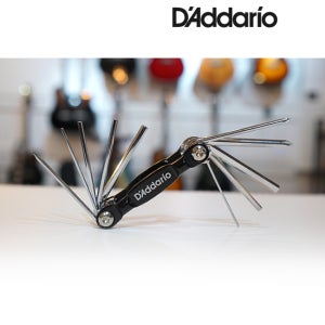 다다리오 기타 멀티툴 10종 Multi Tool 육각렌치 드라이버 수리 관리용품