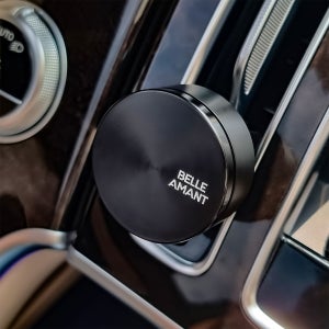 벨르아망 시그니쳐 차량용 방향제 메탈 송풍구형 차량 디퓨저 블랙 블랙체리