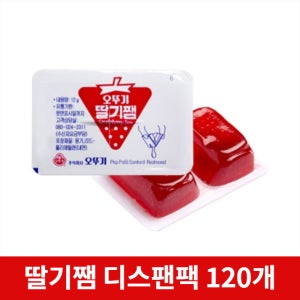 오뚜기 일회용 딸기쨈 디스팬팩 12g 120개