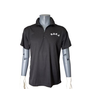 ROKA 로카반팔티 하프집업 짚넥 로카티 군인 군용 군대 PX 티셔츠