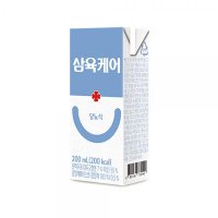 삼육 케어 당뇨식 암 환자 경관유동식 당뇨환자 영양식 간식 단백질 200ml 24팩