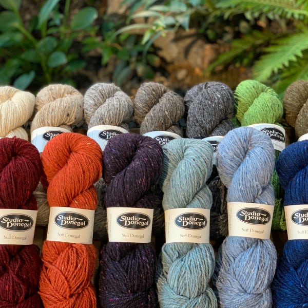 [Studio Donegal] Soft Donegal Yarn 소프트 도네갈 얀 스튜디오 도네갈 수입실 대바늘 실 니트하임
