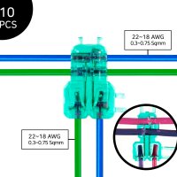 알파오 무탈피 순간접속 커넥터 DT-22(전선규격 0.5-0.75㎟) 10개