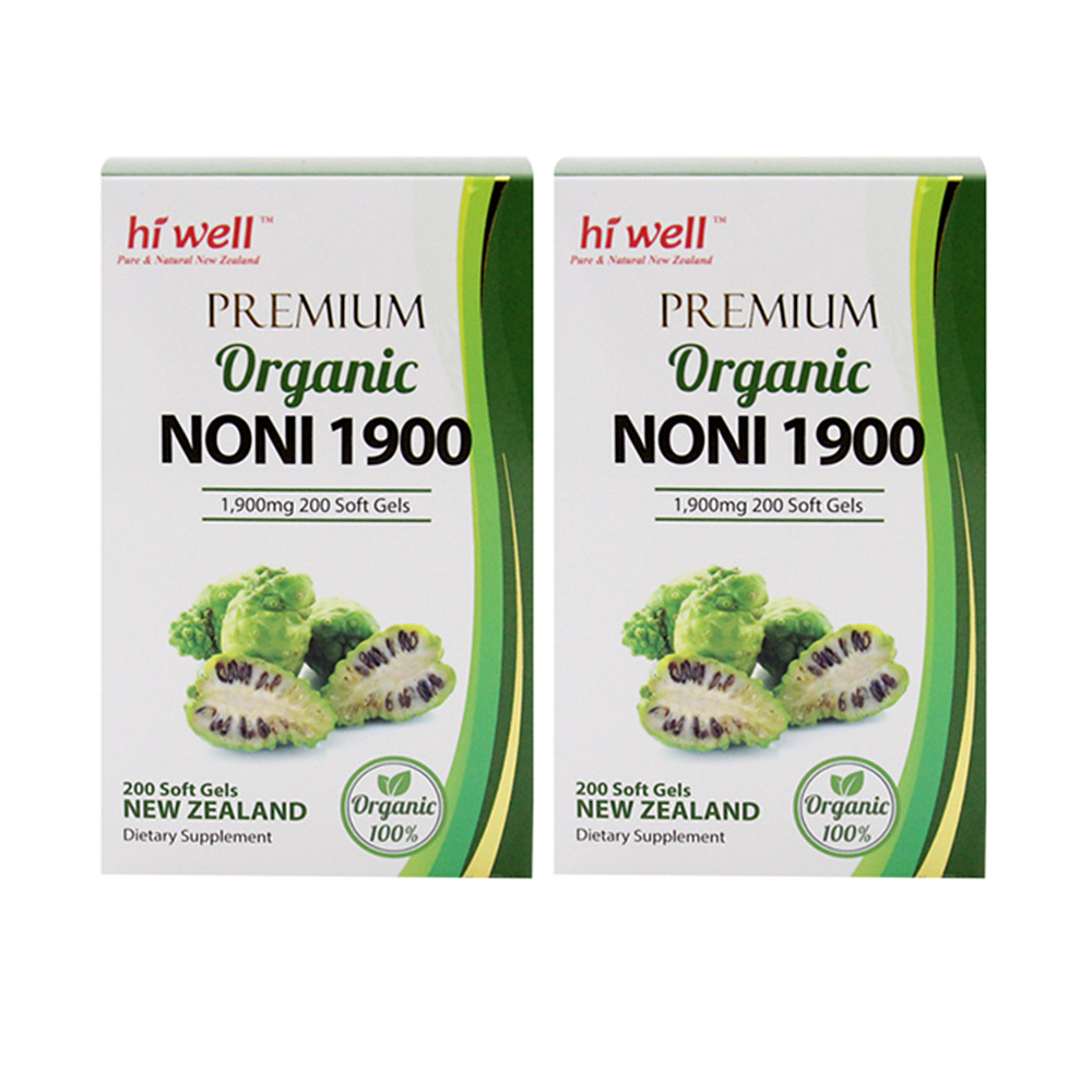 HI WELL NONI 1900 뉴질랜드 하이웰 노니 1900 200캡슐 2팩