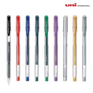 유니볼 시그노 스탠다드 0.5 0.7 0.8 중성 볼펜 UM-100