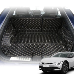 칸 EV6 페이스리프트 트렁크매트 차박매트 풀커버 퀄팅 매트 5P