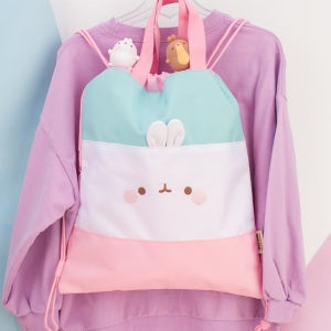 몰랑 큐티 페이스 보조가방 신발 실내화 주머니 신주머니 피아노 백팩 슬링백 학원 신학기