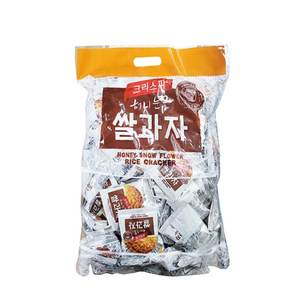 크리스피 허니 눈꽃쌀과자850g 외2종 대용량 탕비실용 사무실간식