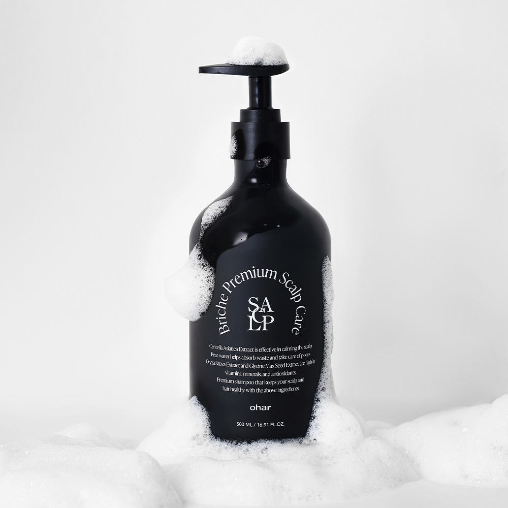 오아르 브리셰 프리미엄 스칼프케어 500ml <b>탈모</b> 완화 두피 케어 약산성 샴푸