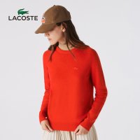 라코스테 / LACOSTE 여성 라운드넥 캐시미어 스웨터 | AF6416