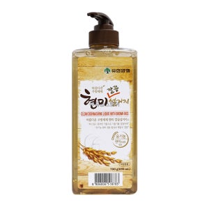 유한 현미 설거지 주방세제 690ml 1개
