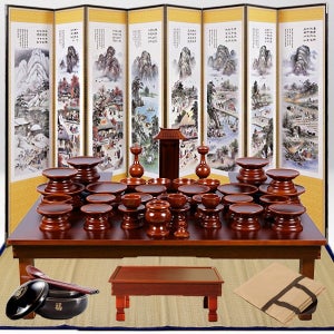 남원최고급 제기세트 물푸레37P 이조공예 목기 11