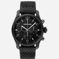 [MONTBLANC] 몽블랑 시계 127651 Summit 2+ Smartwatch - Black with Rubber Strap