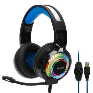 아이리버 IGH-A60 7.1CH 게이밍 헤드셋 USB LED 이펙트 사운드 음악 음향 채팅