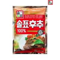 솔표식품 후추분 200g 식당용 업소용 백후추 흑후추 가루 분말