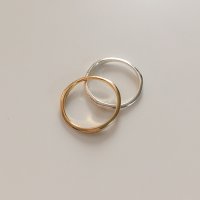 (모앳/반지) cut ring 베이직반지레이어드링 moat반지