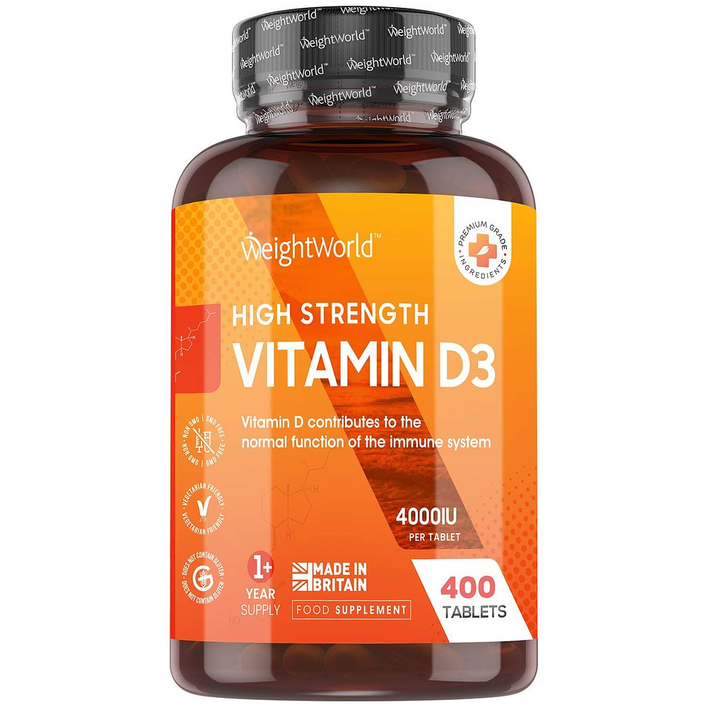 WeightWorld <b>웨이트월드 비타민 D</b>3 4000IU 태블릿 400정