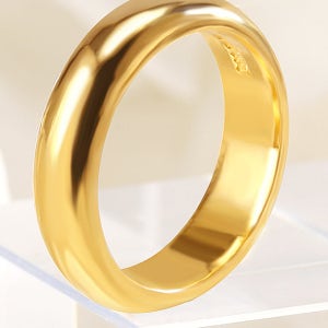 24K 엥게이지 반지 순금 여자 남자 금 쌍가락지 커플링 7.5g