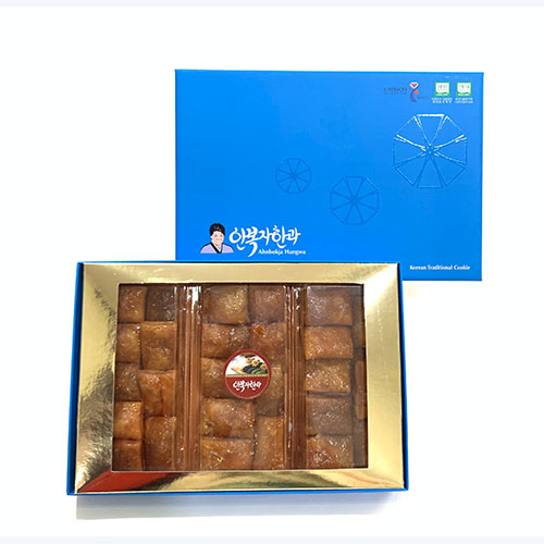 안복자한과 김부각 60g 수제 선물세트명인 어르신 HACCP 옛날전통약과 장인