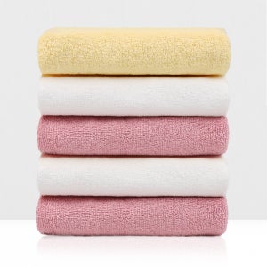 [타임딜 20% 쿠폰] 코튼클라우드 퓨어 라이트 130g 호텔 수건 타올 10장