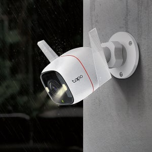 티피링크 Tapo C320WS 400만화소 고정형 실외 방수 풀컬러 매장용 카메라 가정용CCTV