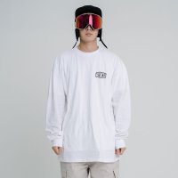 Snowp/스놉 PALM LAYERED LONG SLEEVE [WHITE]