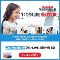 [MBC해외온라인] 필리핀 1:1화상영어 2회(일대일 영어회화, 초등 영어 레벨 테스트)