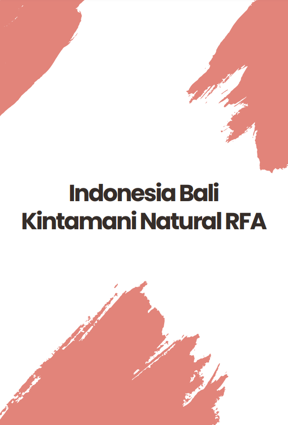 로스팅 커피원두 인도네시아 <b>발리</b> 킨타마니 내추럴 RFA 1kg