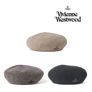 비비안웨스트우드 베레모 ORB로고 모자 국내배송