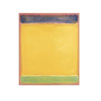 [프리지아트] 마크로스코 Untitled (Blue Yellow Green on Red)