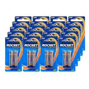 로케트 알카라인 스몰 카드 건전지 AAA 40알