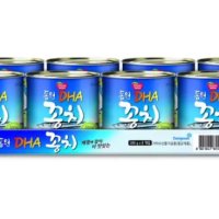 코스트코 동원 DHA 꽁치 생선 캔 반찬 간편 찌개 요리 통조림 280g x 8개