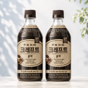 [본사발주] 조지아 - 크래프트 블랙 페트 470ml x 24개