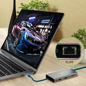 BX14A 베이식스 14포트 C타입멀티허브 맥북허브