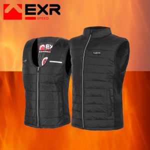 EXR 발열조끼 국내특허 탄소팰트 발열체 원적외선 뛰어난 향균효과 방한옷 보온 방한조끼