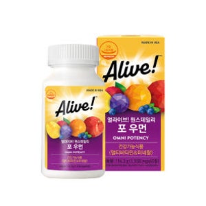 포우먼 미네랄 종합영양제 실버 60정, 1개