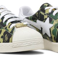 아디다스 x 베이프 슈퍼스타 그린카모 베입스타 Green Camo