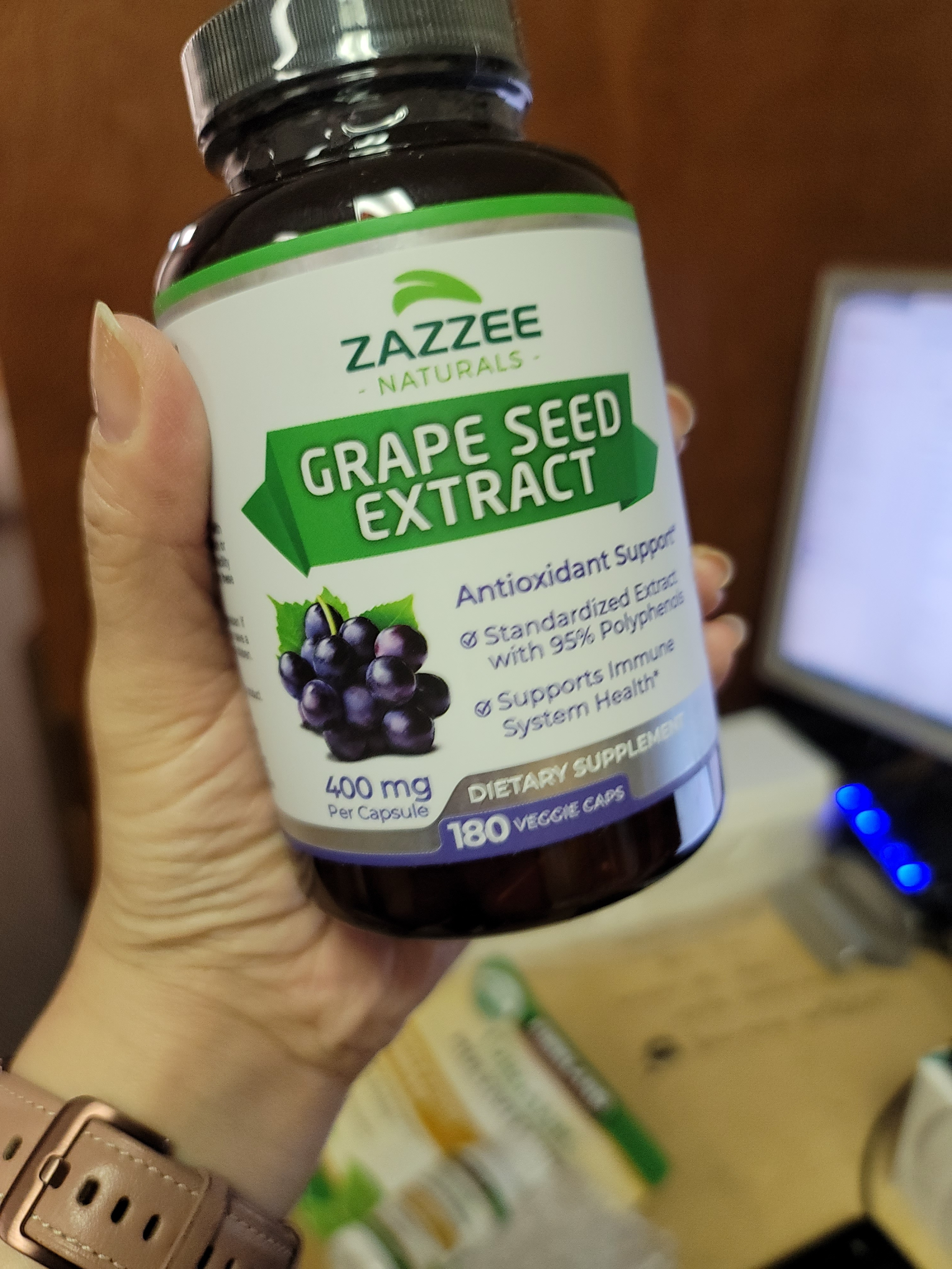재지 그레이프 시드 엑스트랙트 400mg 180정