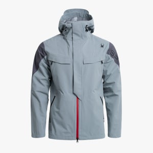 국내매장판 스파이더 남성용 기능성 바람막이 집업자켓 낚시 등산자켓 그레이