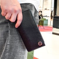 구찌 GG 인터로킹 투톤 장지갑 (610467-CAO2N) / GUCCI GG INTERLOCKING TWO TONE WALLET