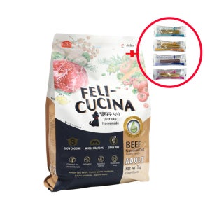 [기능성덴탈껌 20p]+ 펠리쿠치나 반습식 소프트 소고기, 3kg, 1개