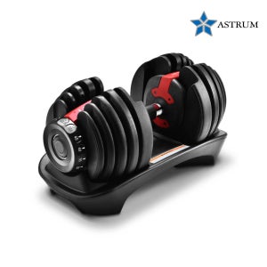 ASTRUM 24kg 무게조절 덤벨 홈트 근력운동