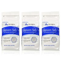 Swan 스완 앱솜솔트 마그네슘 설페이트 454g 3팩 Epsom Salt