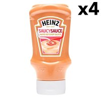 하인즈 SaucySauce 마요 케찹 소스 400g 4팩 Heinz