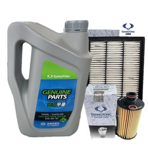 G4렉스턴 유로6B 3종 엔진오일세트 0000000766 6721803009 2319009101 (2018년 08월 이전)