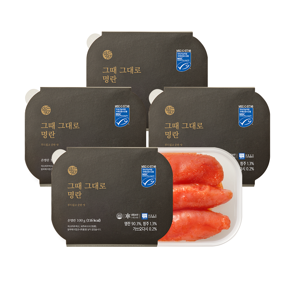 [덕화명란] 장석준 명란 덕화 백명란 100g X 2팩