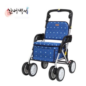 실버백세 보행보조차 DH-508 / 어르신실버카 할머니유모차 노인보행기