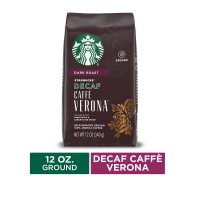 Starbucks 스타벅스 디카페인 원두 커피콩 가루 Verona 340g